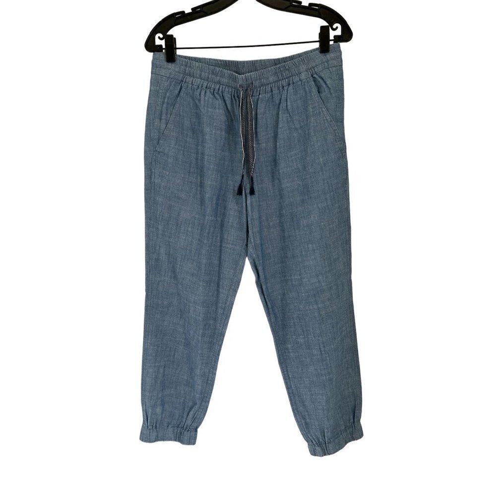 J.Crew Light Blue Casual Jogger Pants Drawstring Pull-up